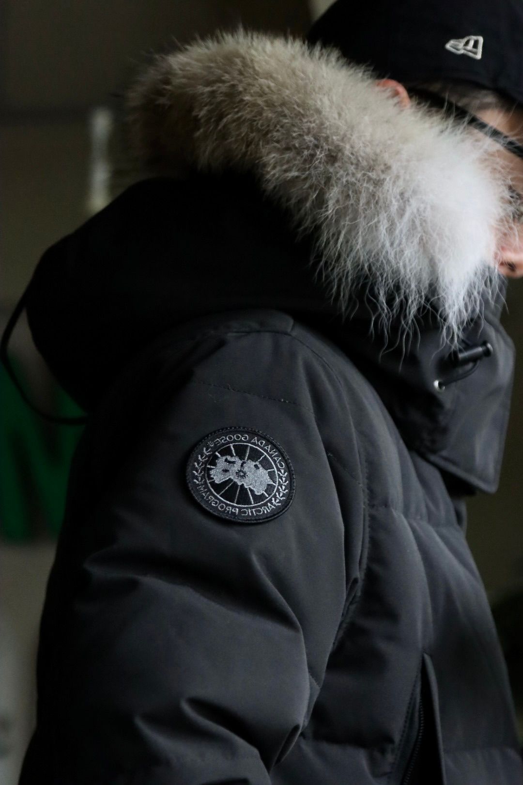 カナダグース22AW WYNDHAM PARKA BLACK LABELスタイル.2022.9.27.