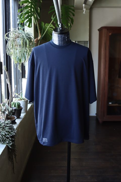 フレッシュサービス 2-PACK TECH SMOOTH S/S CREW NECK (NAVY)