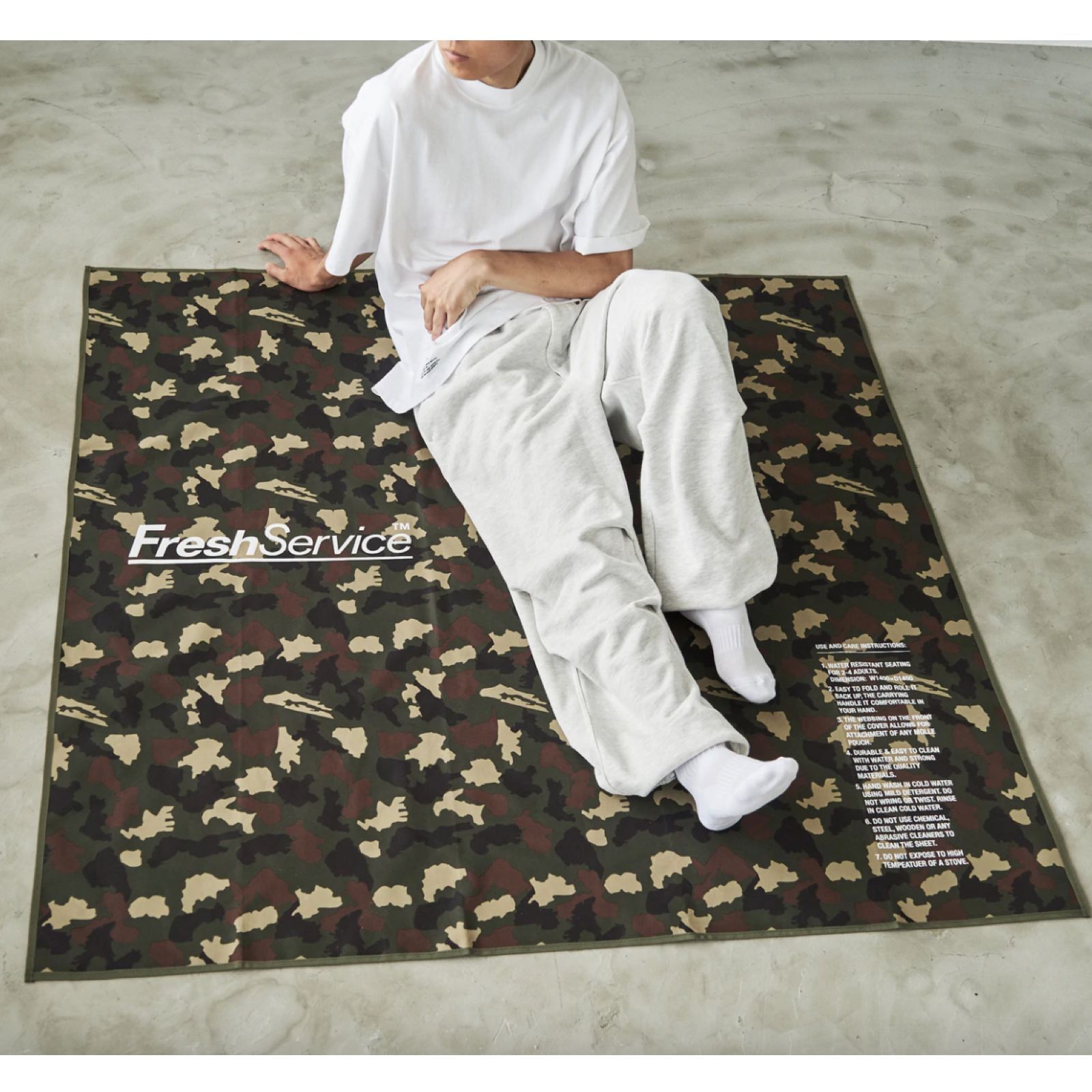 フレッシュサービスGROUND SHEET(CAMO)☆6月22日(日)発売！