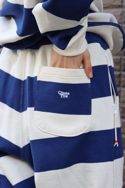 UNIVERSAL PRODUCTS 新作GIMME FIVE HALF ZIP BORDER SWEAT.2023.1.24