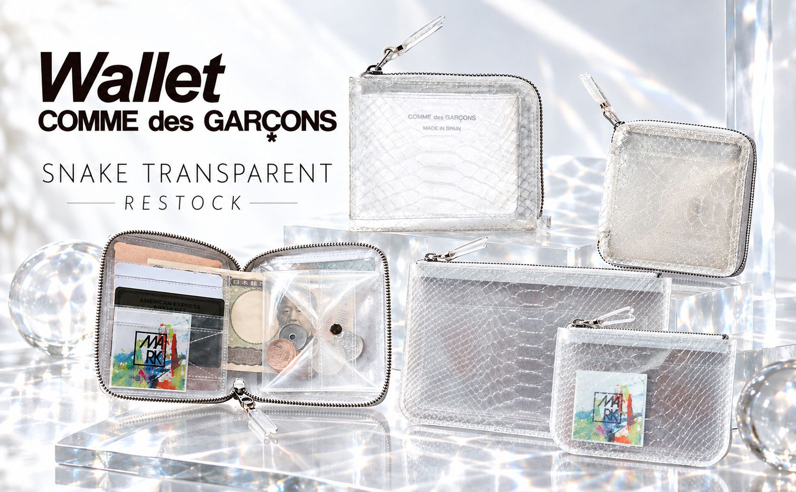 Wallet COMME des GARCONS☆12月再入荷！ご予約受付中！