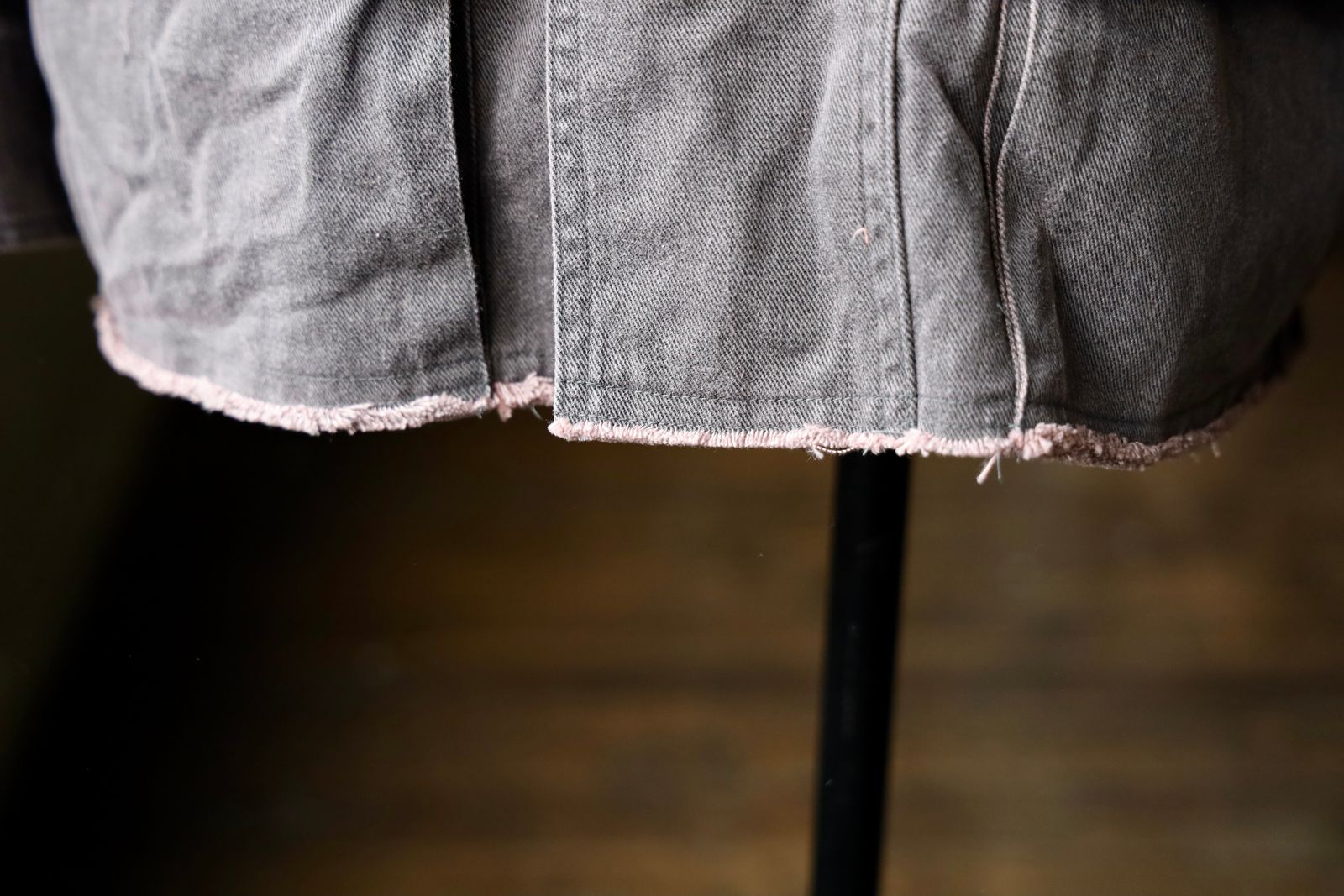 ヨーク25SS カバーオールCOTTON CUT-OFF COVERALL JACKET(YK25SS0925B)DUSTY PINK