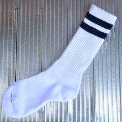 フレッシュサービスソックス 2-PACK LINE CREW SOCKS (NAVY)