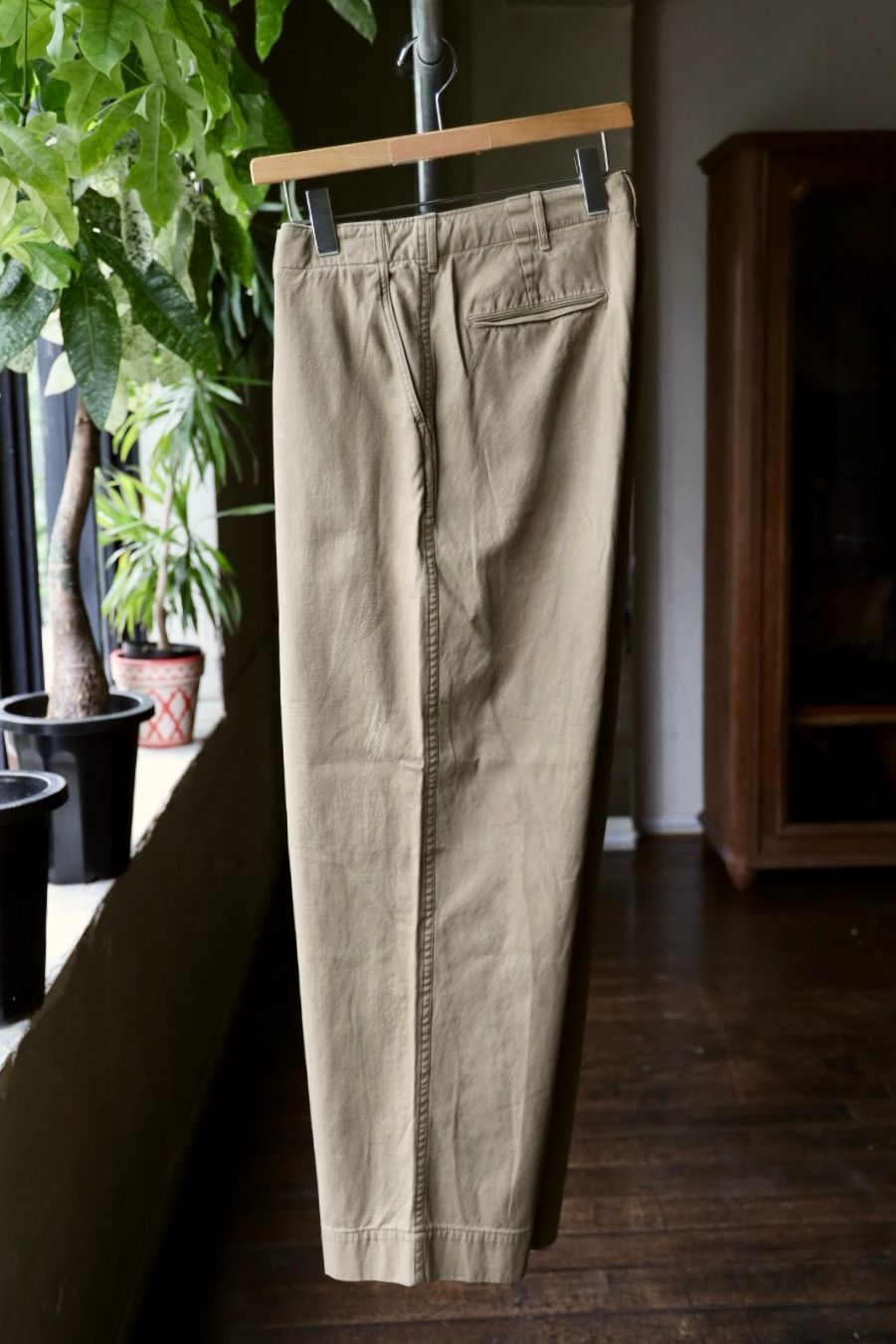 アプレッセ 2025 STYLE2 Vintage Chino Trousers(25AAP-04-29)BEIGE☆9月13日(土)発売！