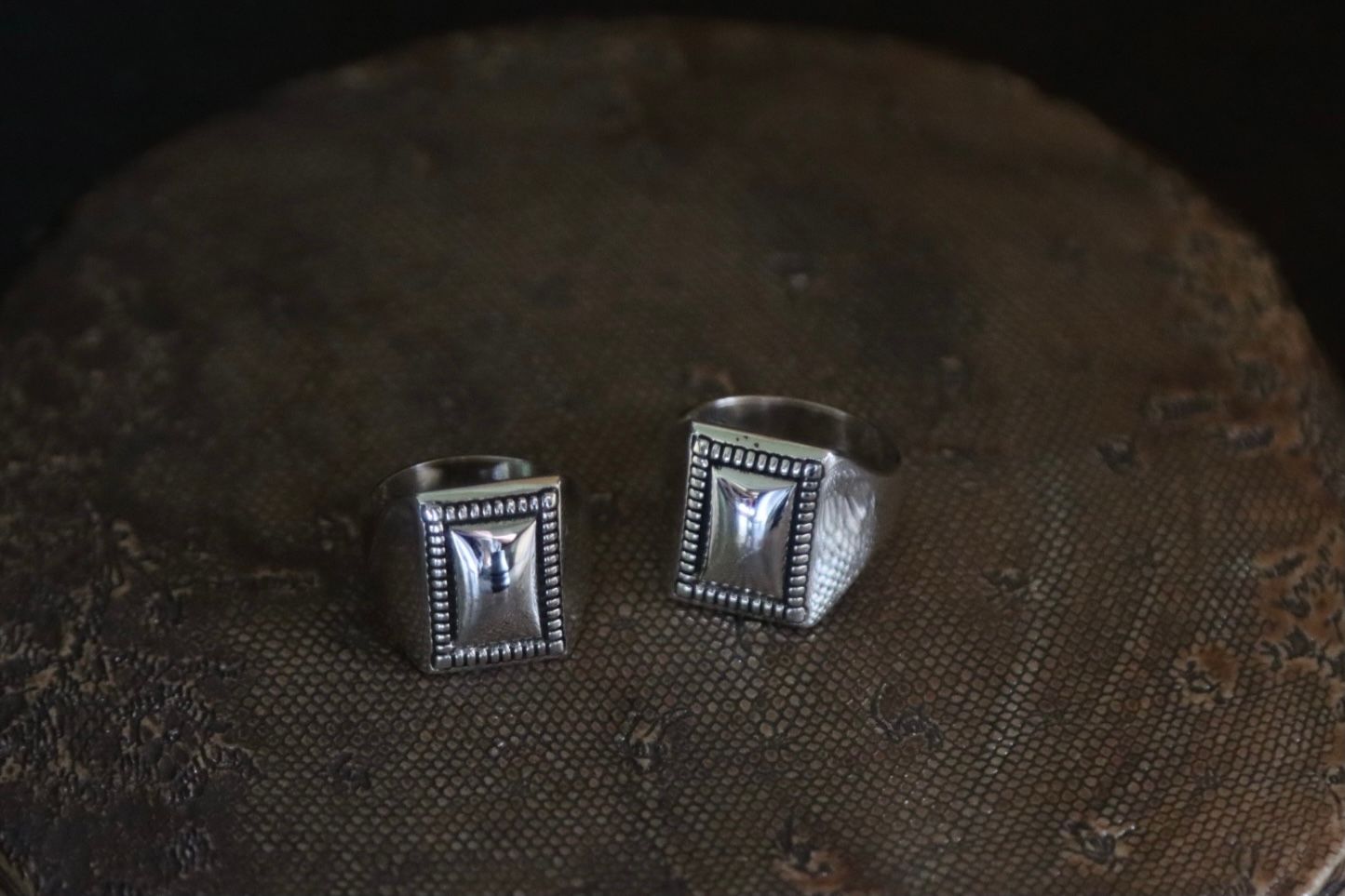 XOLO - XOLO JEWELRY ショロジュエリー / リング Square Mirror XOLO - XOLO JEWELRY ショロジュエリー / リング Square Mirror