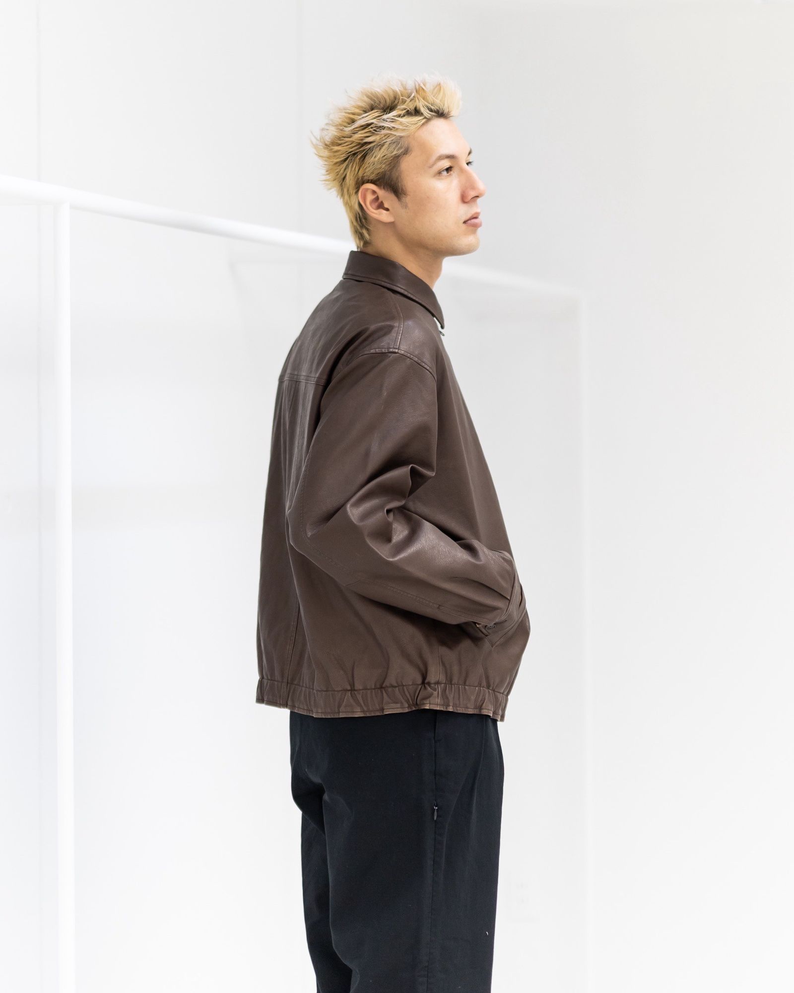 SEDAN ALL-PURPOSE FW25 Synthetic Leather Jacket(BROWN) 9月20日(土)新作発売！