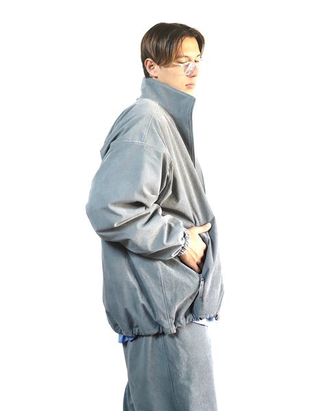 FreshService DRY CORDUROY BLOUSON w/Octa®"STEEL BLUE"スタイル