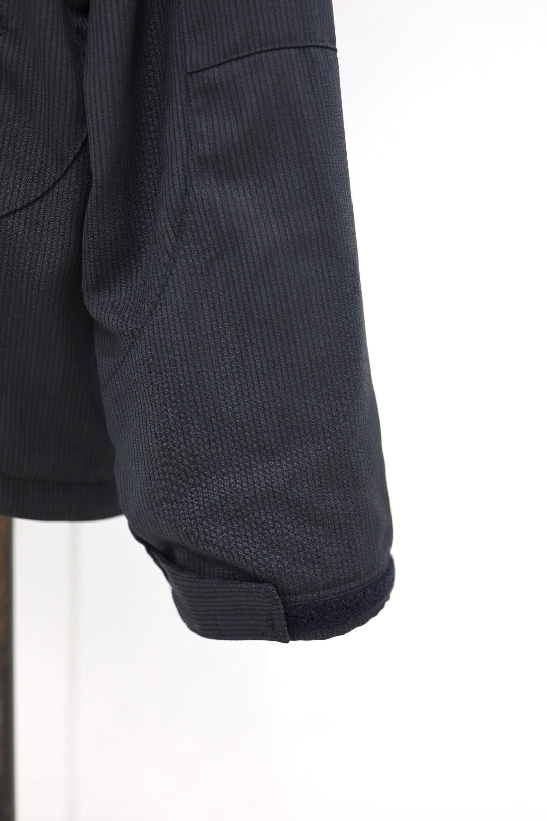 グラフペーパー Melange Pique Zip-up Stand Collar Jacket(GM263-30441)BLACK☆9月26日(土)発売！