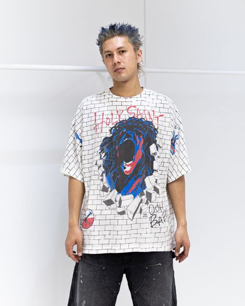 セントマイケル 26SS HOLY SAINT_SS T-SHIRT(SM-MK8-0000-012)WHITE☆5月16日(土)発売！