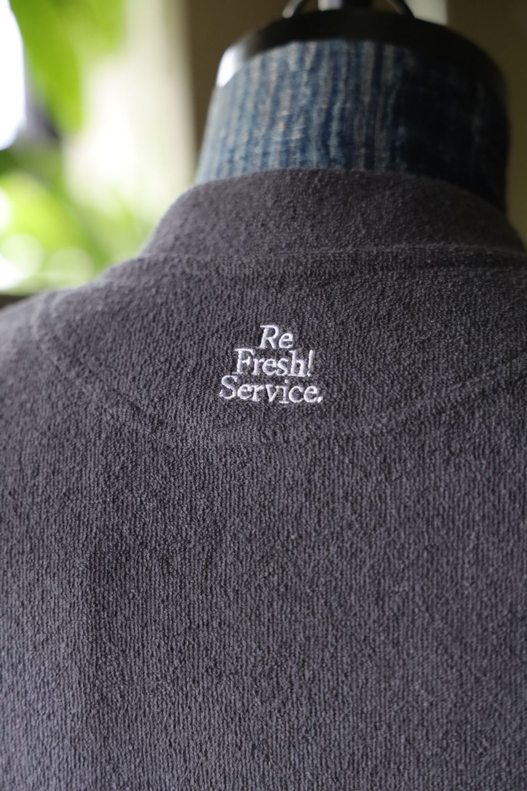 ReFresh!Service. “UTILITY PILE CARDIGAN SET-UP”(GRAY)☆9月27日(土)発売！