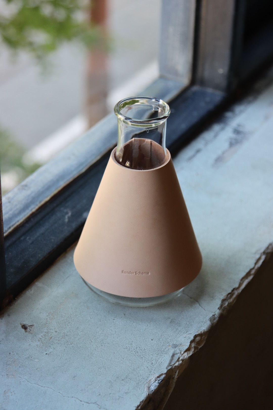 エンダースキーマ 花瓶 Erlenmeyer flask 500ml(sv-sf-500) natural