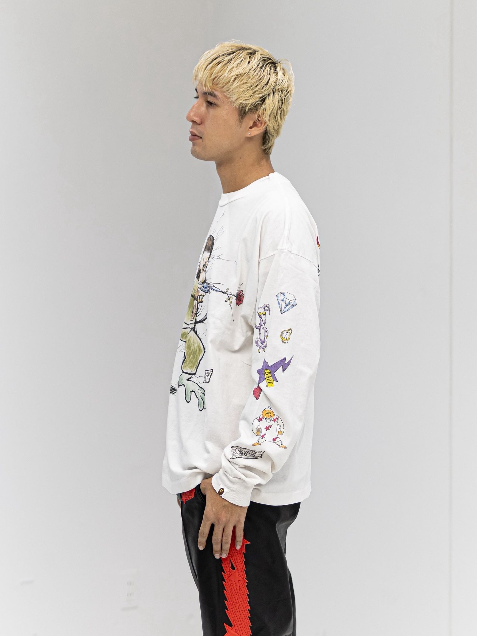 SAINT Mxxxxxx RUNNING BAPE_LS T-SHIRT☆9月19日(土)新作発売！