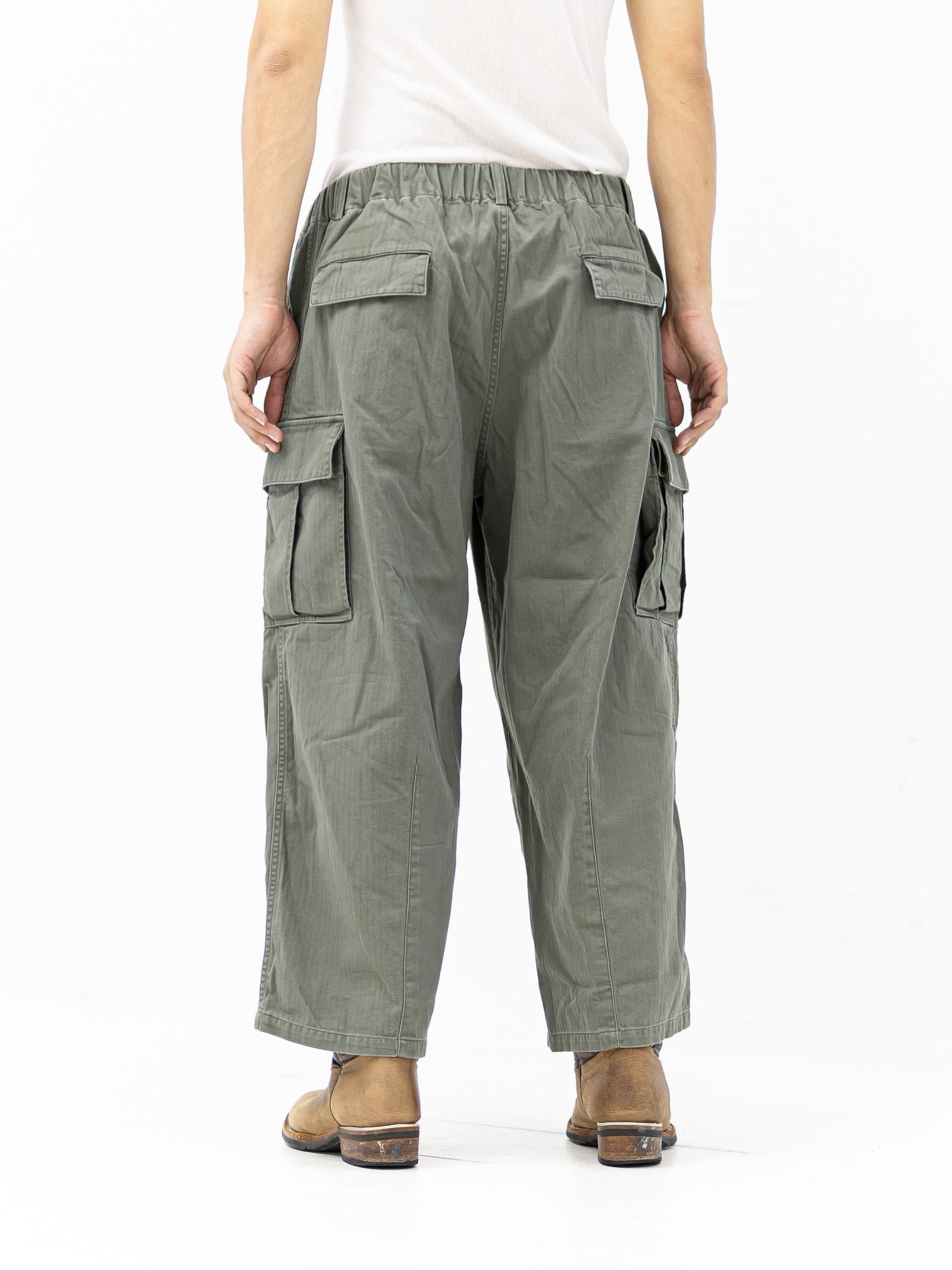 イズネス26AW Herringbone 6-Pocket Pants(26AW_11_1005SSPT05)KHAKI☆9月5日(土)発売！