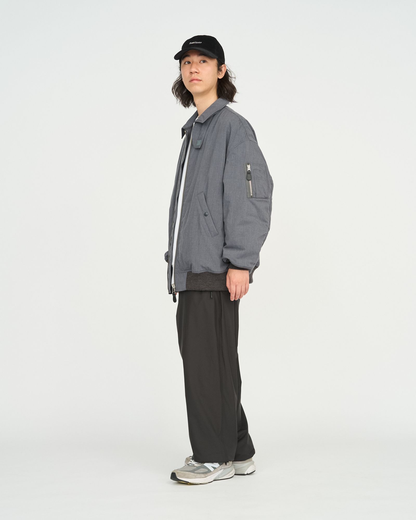 フレッシュサービス 26AW TACTICAL WOOL BOMBER JACKET(FSC263-30024)GRAY☆9月26日(土)新作発売！