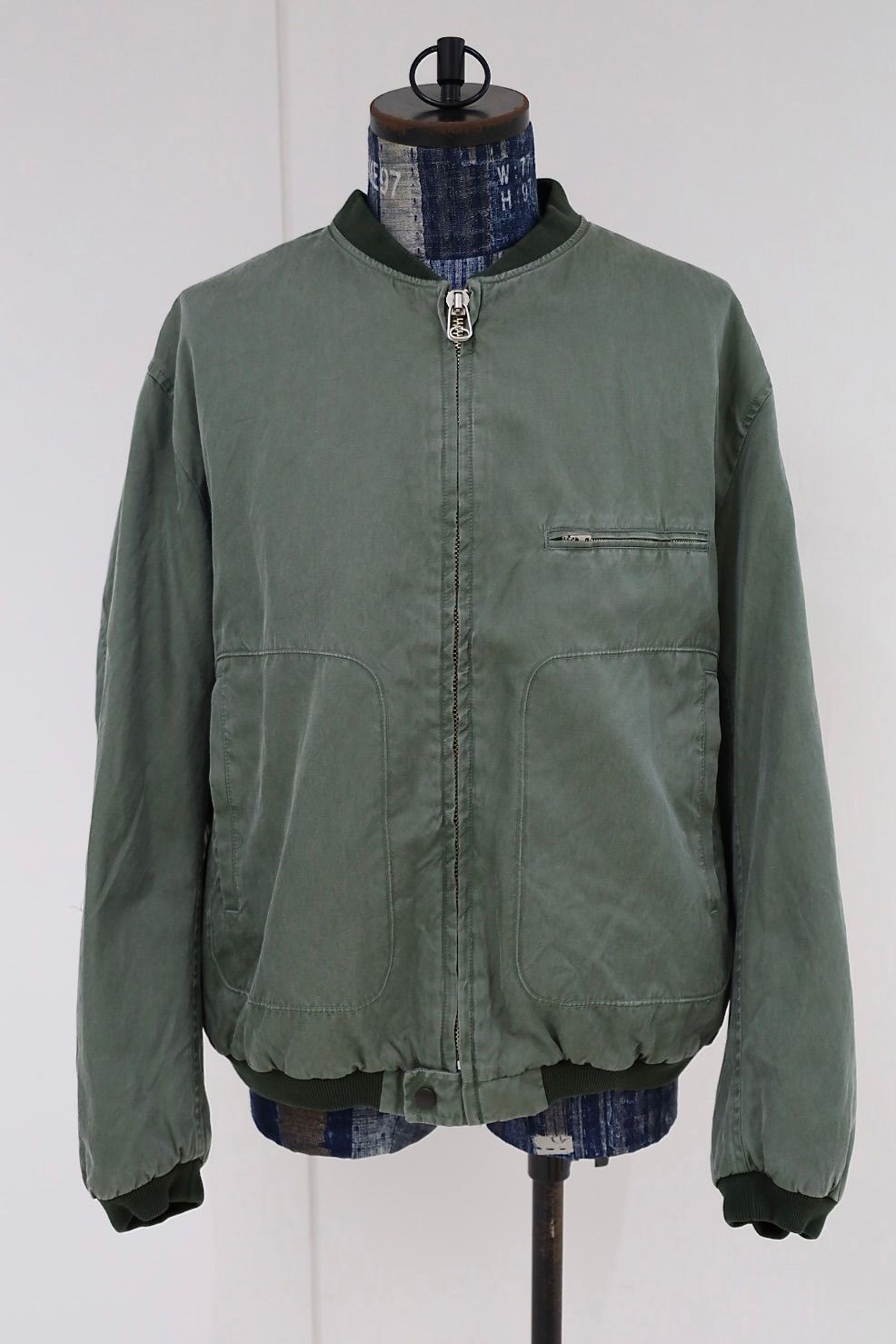 アプレッセ 2026 STYLE2 Vintage Silk Air Force Jacket(26AAP-01-33)SAGE☆8月22日(土)発売！