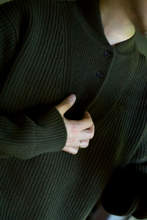 A.PRESSE Jeep Sweaterスタイル
