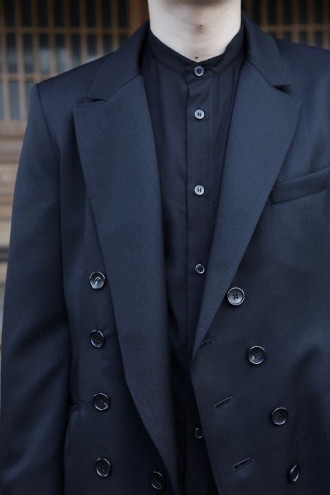 sulvam Gabardine double jacket style.2020.10.14.