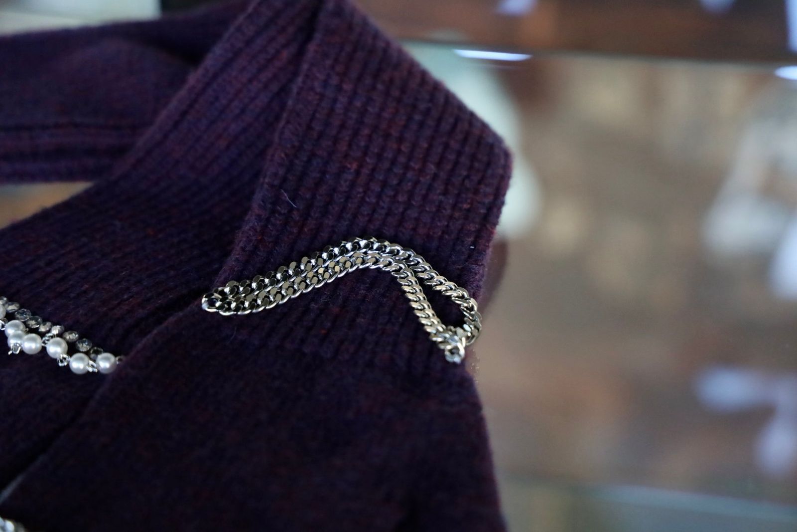 doublet ダブレット25AW LONG KNIT GLOVES WITH RINGS (25AW87GV04) PURPLE★9月13日(土)発売！