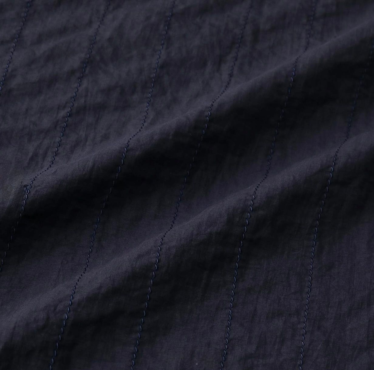 S.F.C 25SS エスエフシー STITCHED NYLON SS TEE(SFCSS25S08)Navy