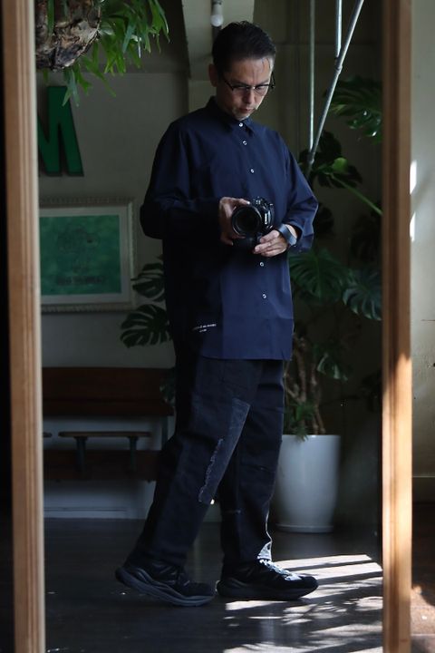COMME des GARCONS HOMME 22AWミックススタイル