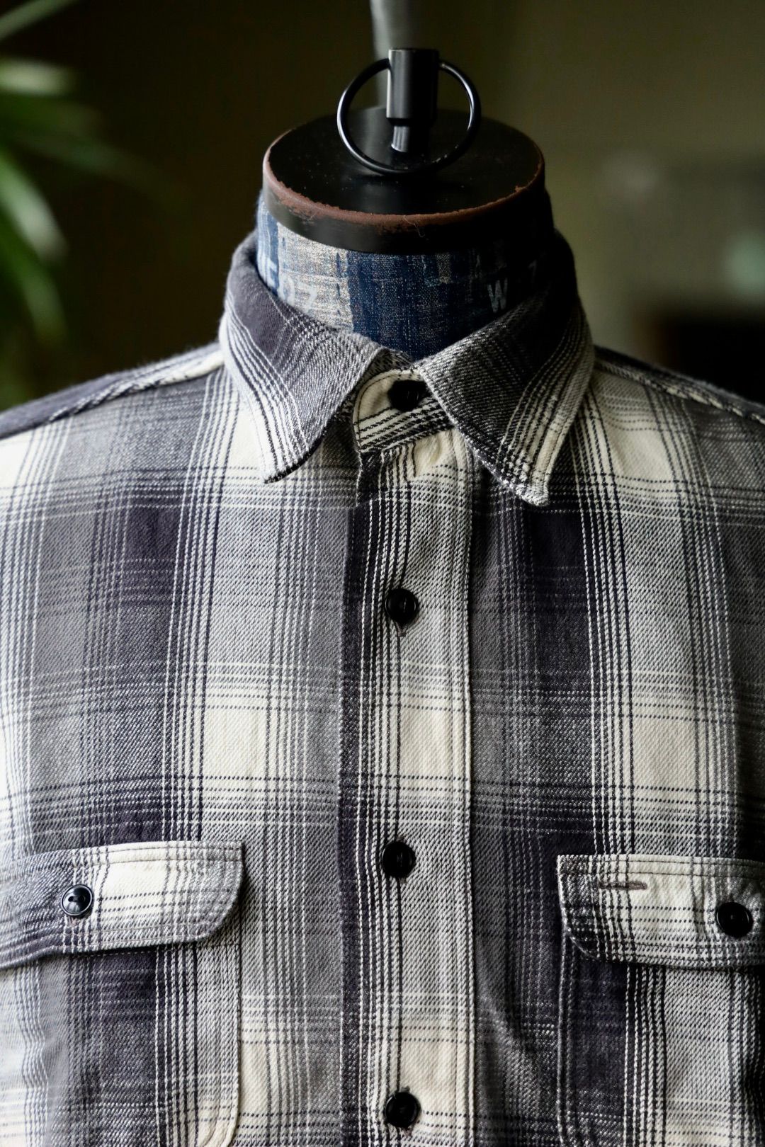 セントマイケル Tシャツ BB_FLANNEL CHECK SHIRT(SM-HR1-0000-C52)BLACK★9月27日(土)発売!