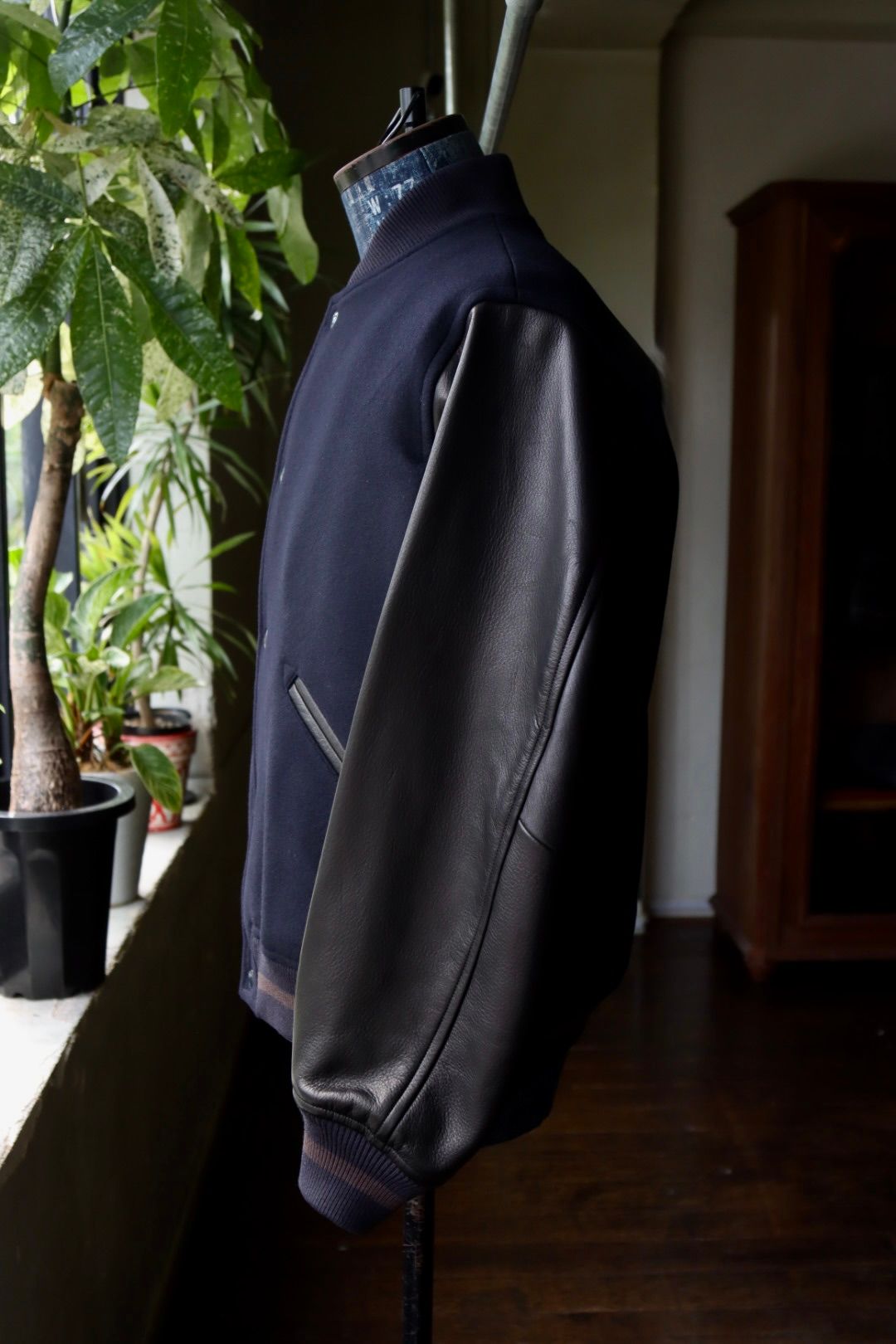 ブラームス 25FW Wool Melton Award Jacket(bROOTS25F1)Dark Navy☆新作発売！