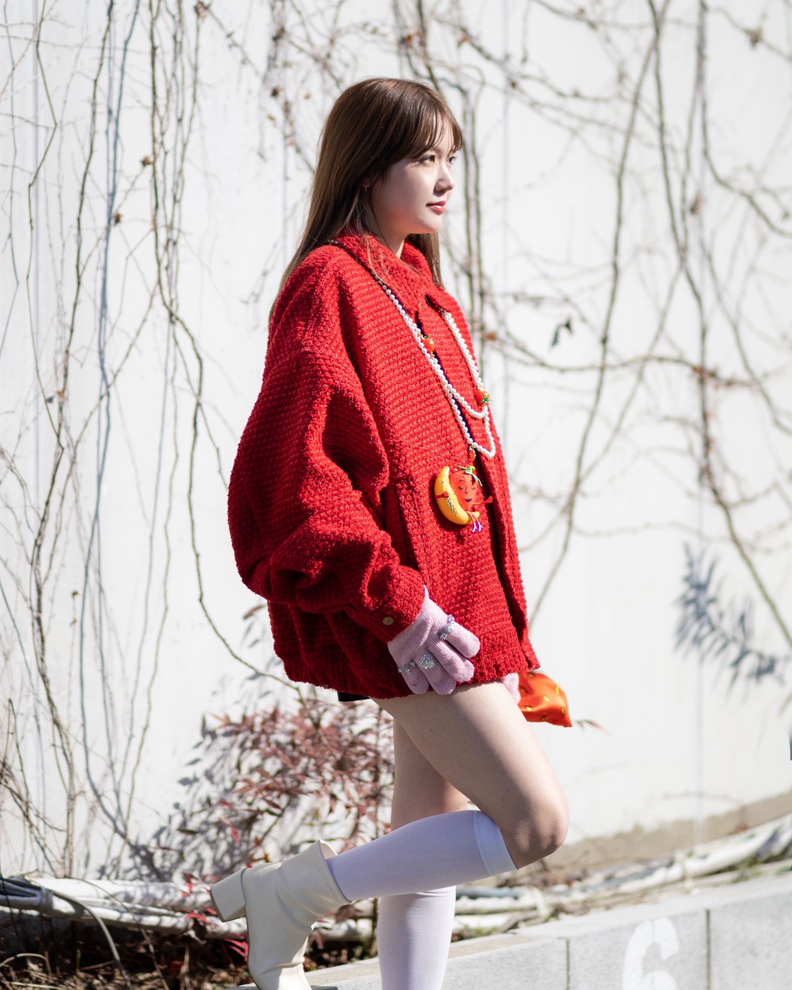 doublet ダブレット26SS STRAWBERRY WORK JACKET (26SS16BL254-1) RED★1月17日(土)11:00発売！