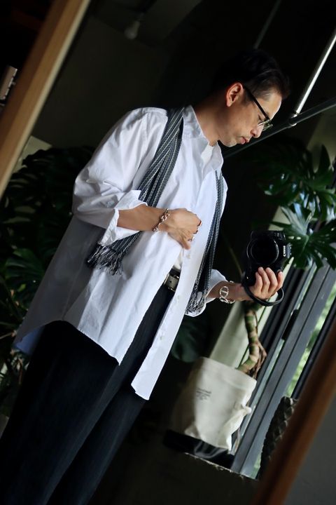 A.PRESSE アプレッセ22FW Double Breasted Jacketスタイル