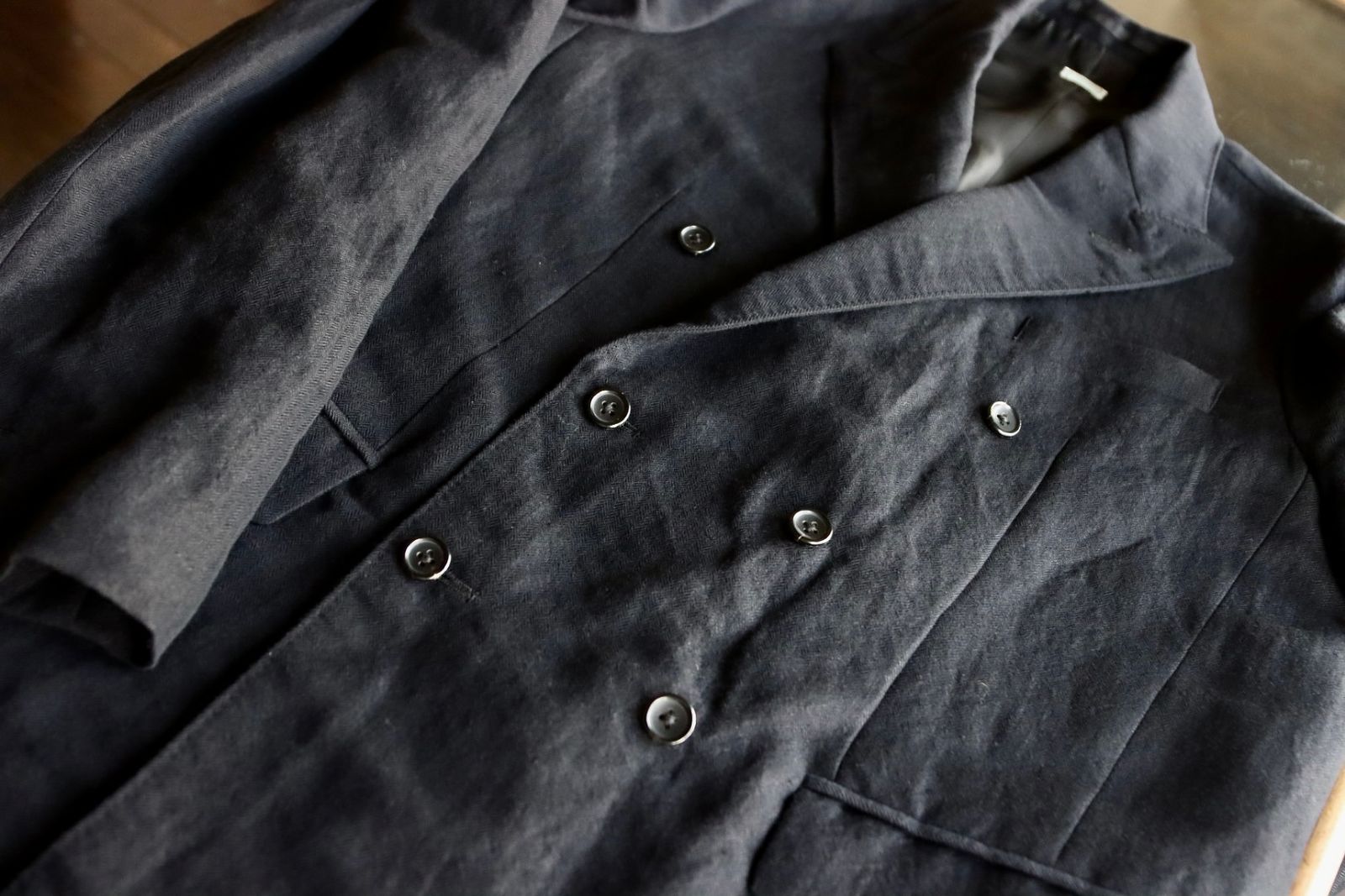 A.PRESSE - アプレッセ23SSジャケット Double Breasted Jacket A.PRESSE - アプレッセ23SSジャケット Double Breasted Jacket