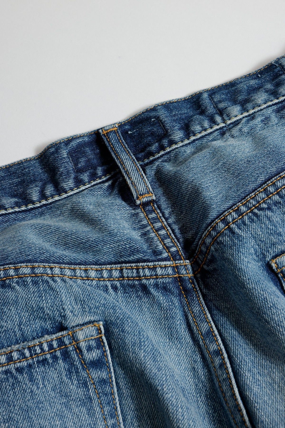ファンダメンタル デニムパンツ CLASSIC FIT DENIM CS128 (FA25MG128)INDIGO