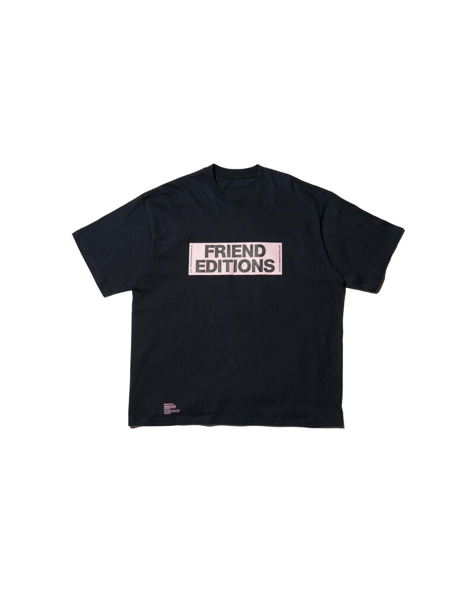 フレッシュサービス FRIEND EDITIONS CORPORATE TEE "STICKER"(FSC261-70088FE)NAVY☆3月14日(土)発売！