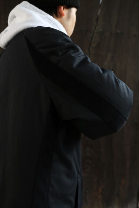 COMME DES GARCONS HOMME 新作CdGH綿ナイロンウェザーコート style.2020.12.8.