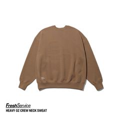 フレッシュサービス HEAVY OZ CREW NECK SWEAT(FSC244-70160)COYOTE