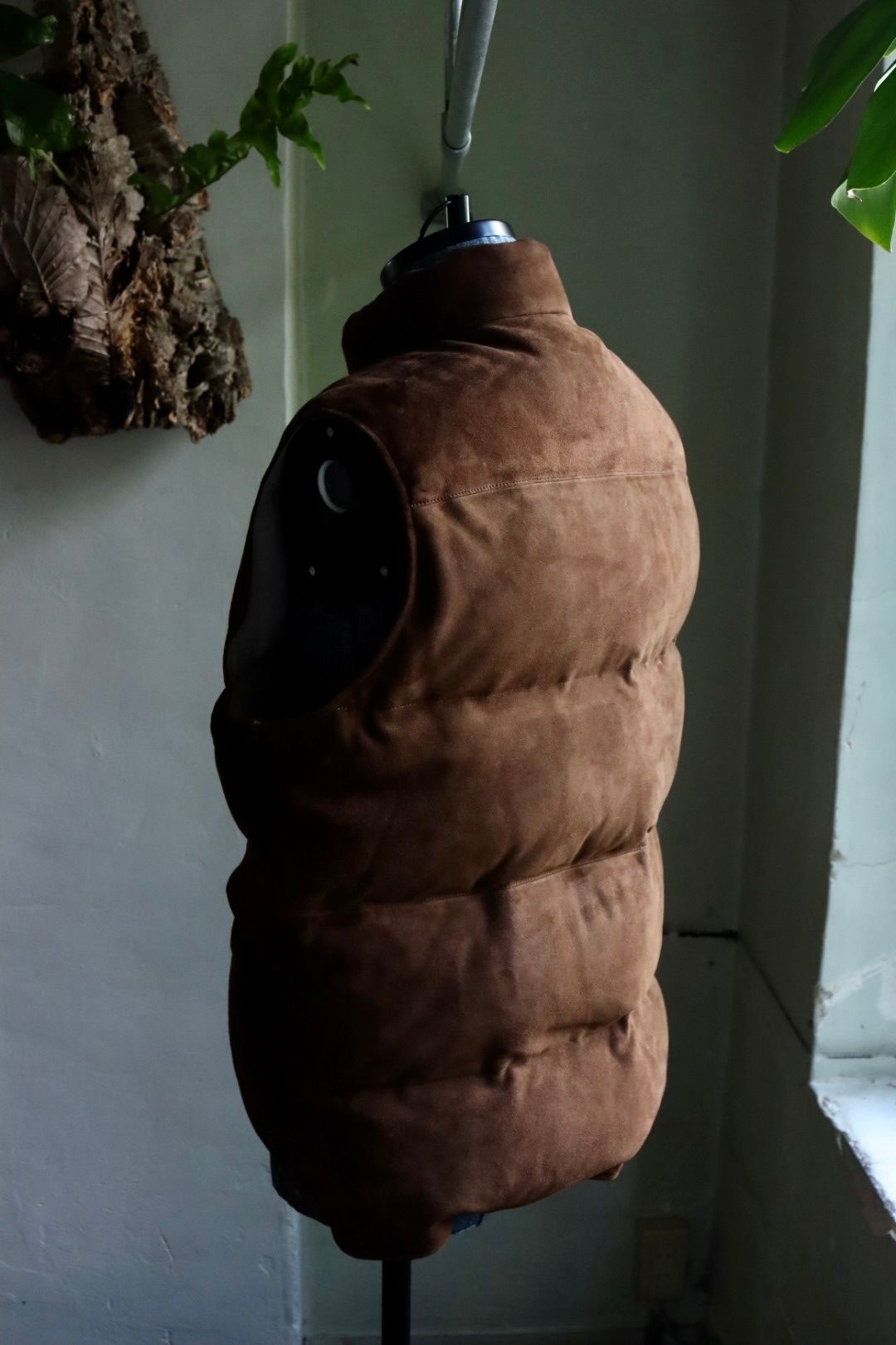 23AW アプレッセ Suede Down Vest A.PRESSE - アプレッセ23AWダウンベストSuede Down Vest(23AAP