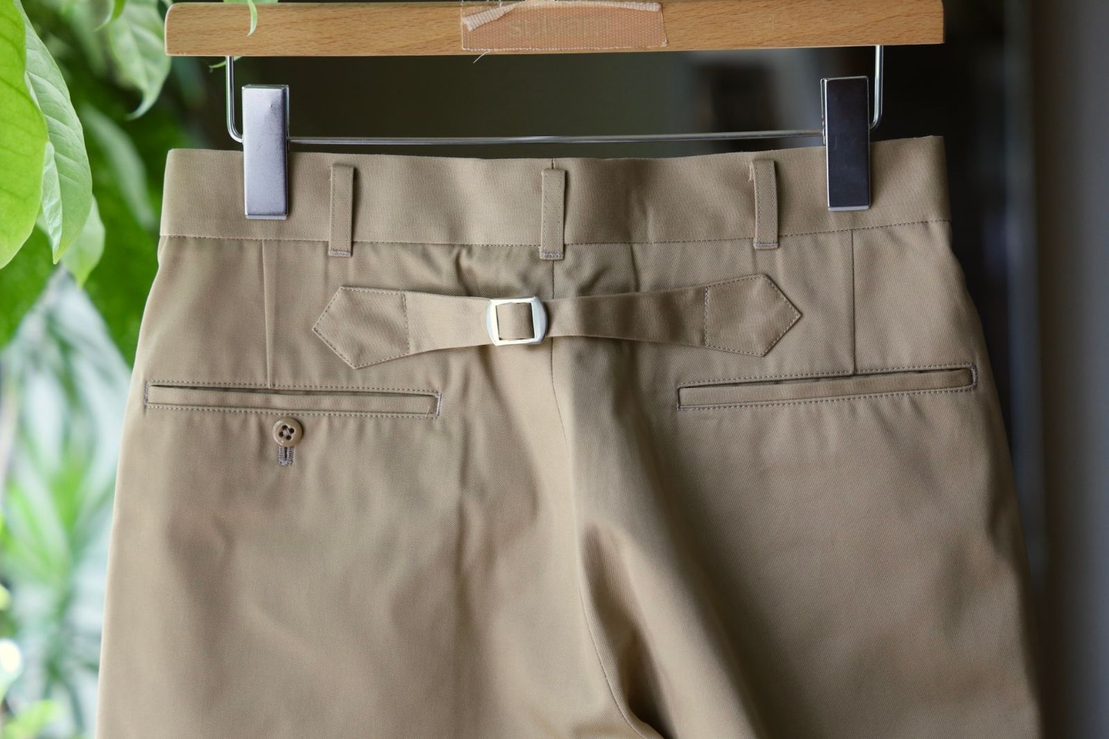 ファウンダ 25AW TWILL PANTS(015FD252006)BEIGE