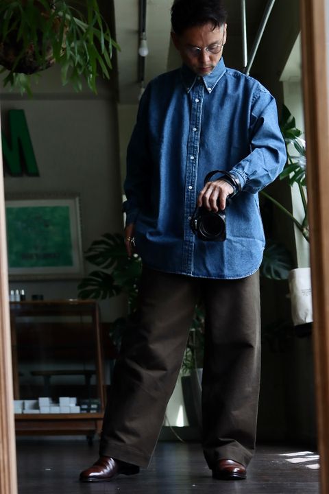 アプレッセ22FW BD Denim Shirtスタイル3.2022.8.11.