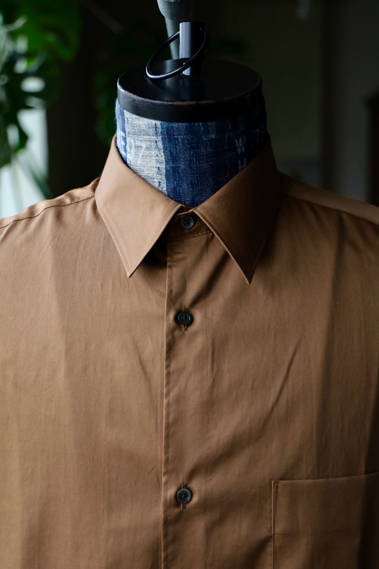 Graphpaper - グラフペーパーシャツ 25SS Silicon Poplin