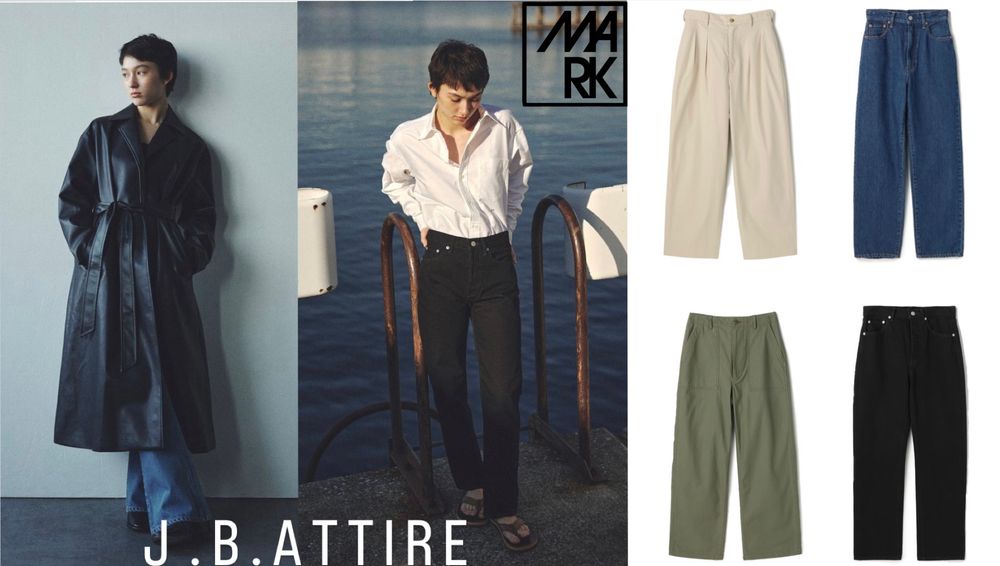 J.B.ATTIRE 25SS新作 1月25日(土)発売！