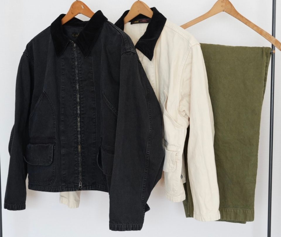 Gurank グランク 26SS カーディガン CH Logger jacket (2612H)BLACK★新作発売！