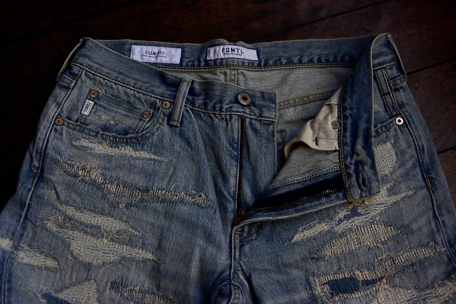 ファンダメンタルデニムSLIM FIT DENIM CS113(FA24MT113)INDIGO