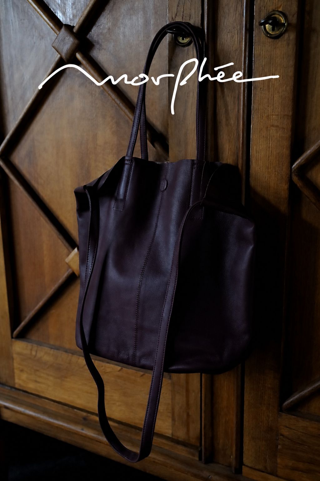 Morphee / モルフェ 3WAY MEDIUM TOTE(ML-BRG)BURGUNDY☆新作発売！