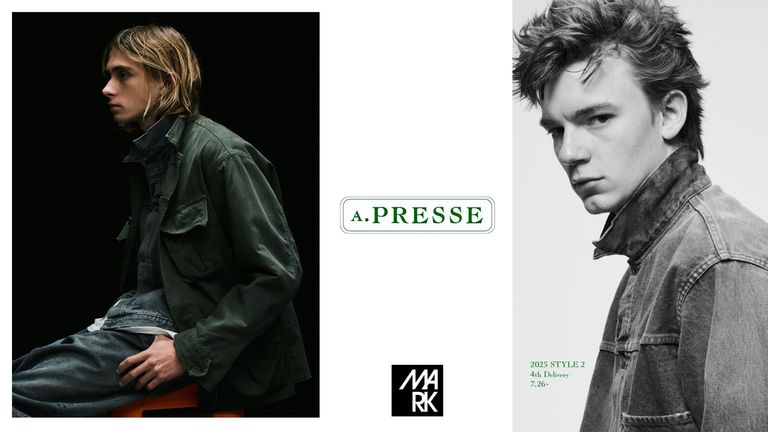 A.PRESSE 2025 Style2 4thデリバリー 7月26日(土)発売！ (店頭11:00、オンライン12:00発売)