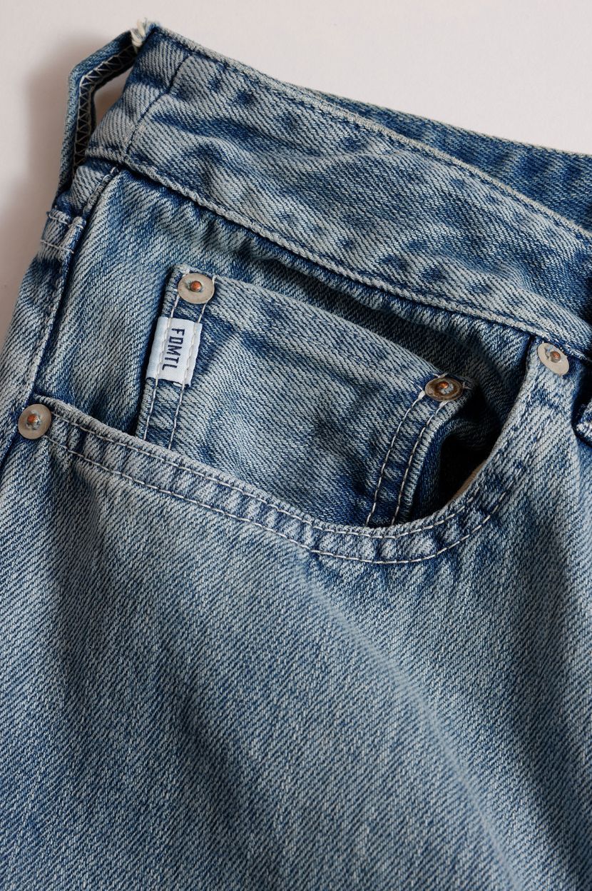ファンダメンタル 26SS DENIM T-FORM PANTS 3YR WASH(FA26PN19U) INDIGO☆新作発売！