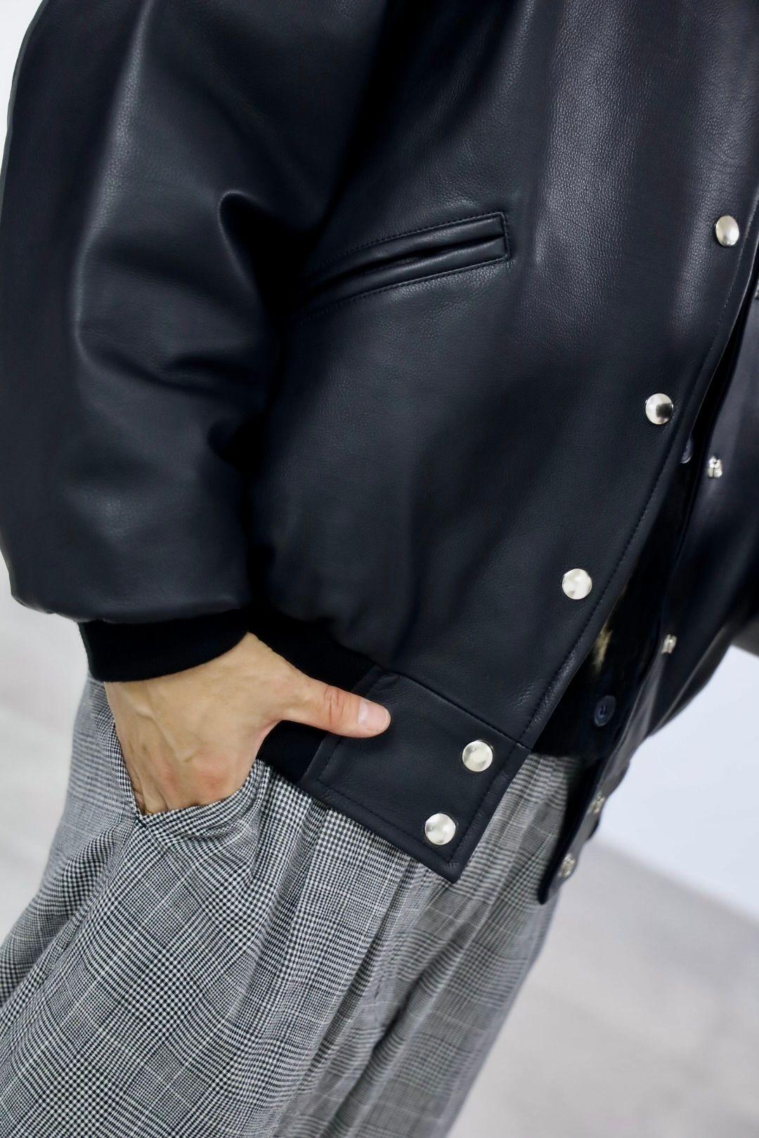 アプレッセ 2025 STYLE2 Leather Award Jacket(25AAP-01-04)D.NAVY☆10月11日(土)発売！