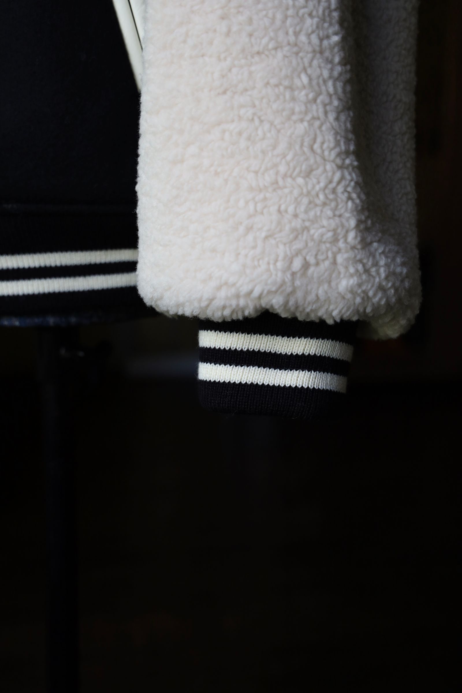 セントマイケル24AW LMA CP_VARSITY JKT(SM-YS1-0000-C08)BLACK