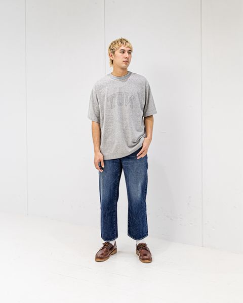 blurhms ROOTSTOCK NOT-PRINCE 88/12 Print Tee WIDE (HEATHER GRAY) 新作発売！