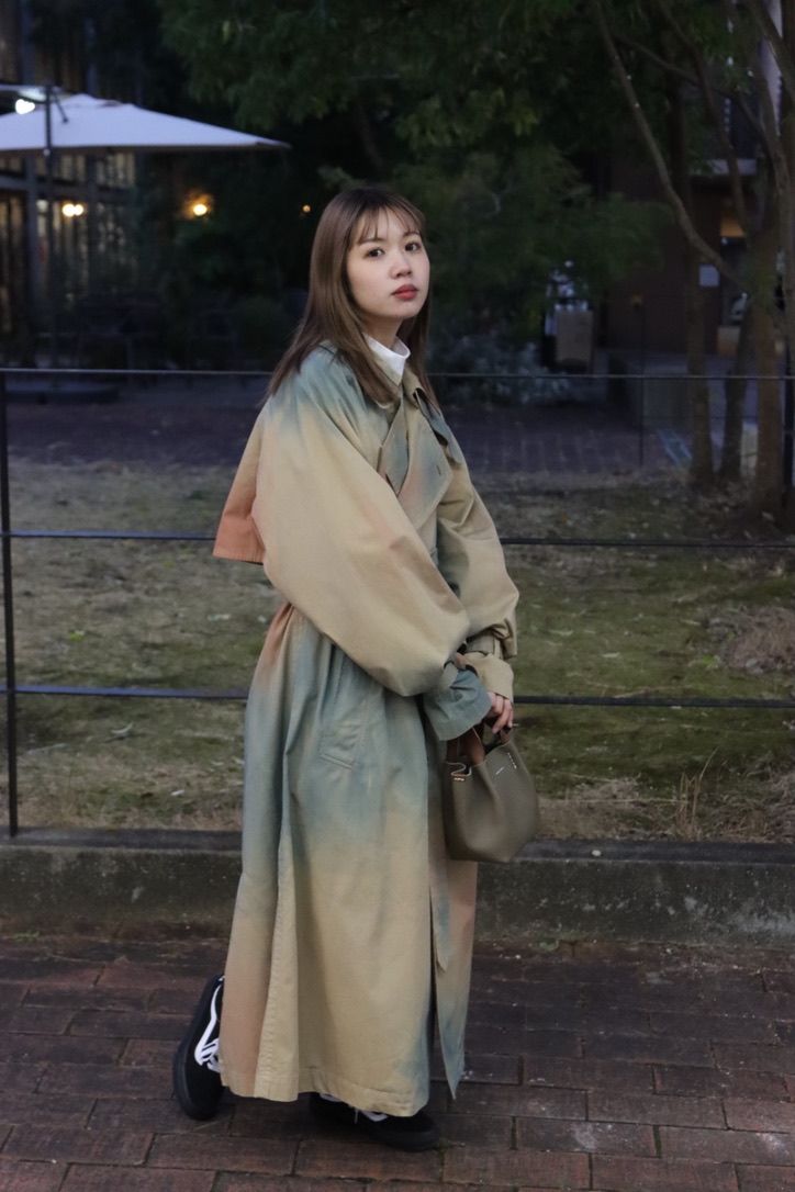 未使用　YOKE ヨークSPRAY PRINTED TRENCH SP YOKE - 未使用 YOKE ヨークSPRAY PRINTED TRENCH SPの通販 by
