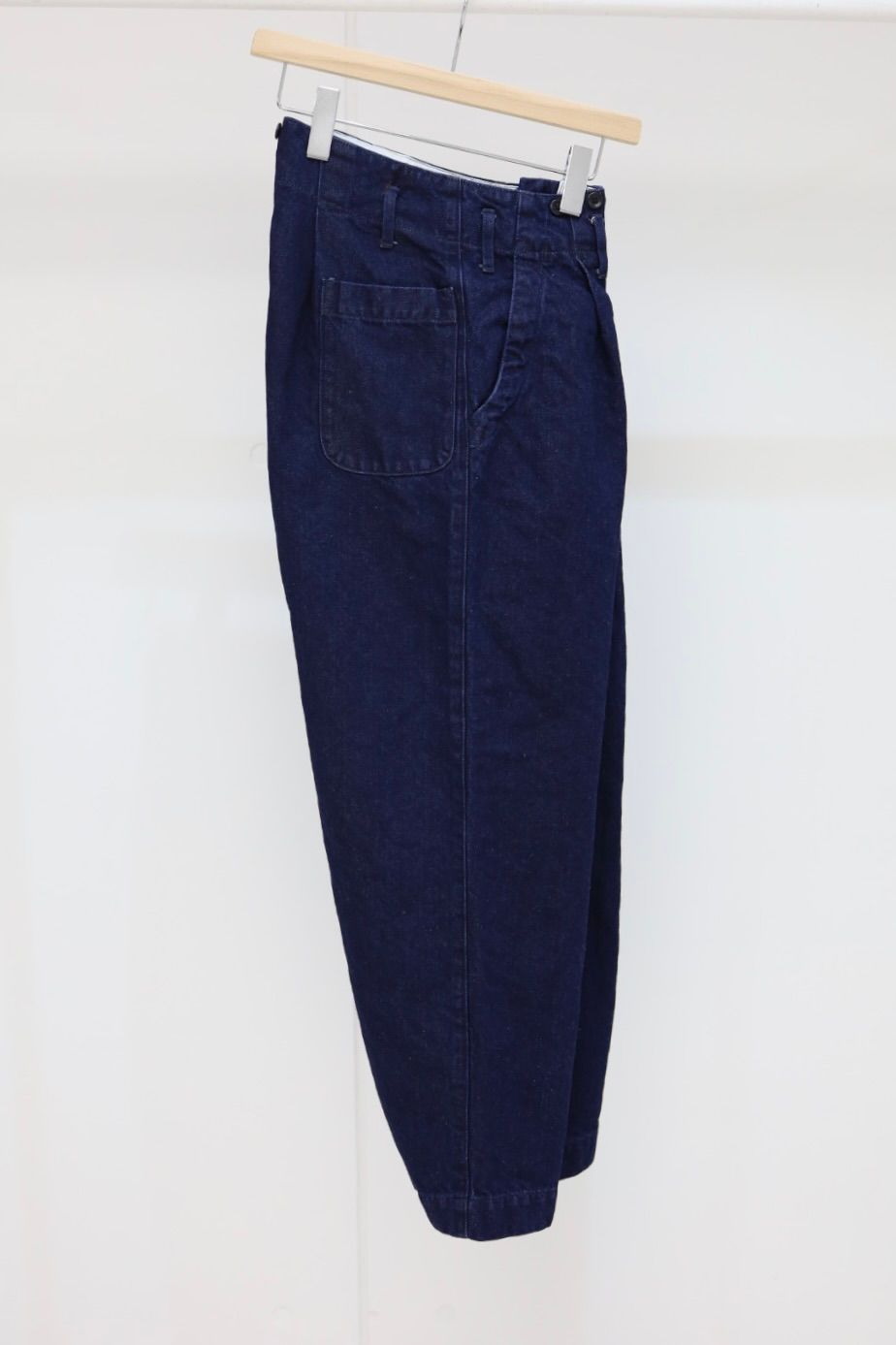 Gurank 26SS グランク コットンリネンデニムワークパンツ CL denim work pants (2620)INDIGO★新作発売！