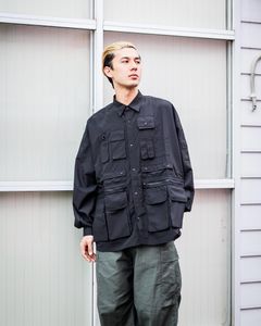 FreshService MINOTECH TAFFETA TACTICAL POCKET L/S SHIRT(BLACK)3月15日(土)新作発売！
