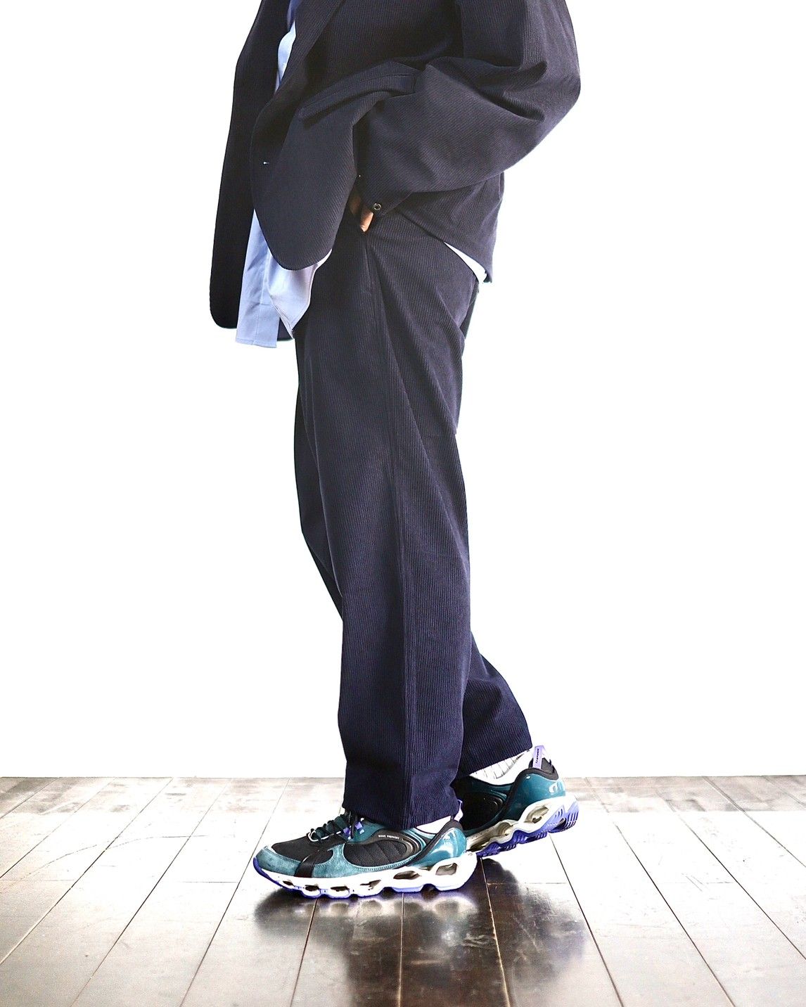 FreshService DRY CORDUROY JACKET"NAVY"スタイル
